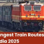 Longest Train Routes in India