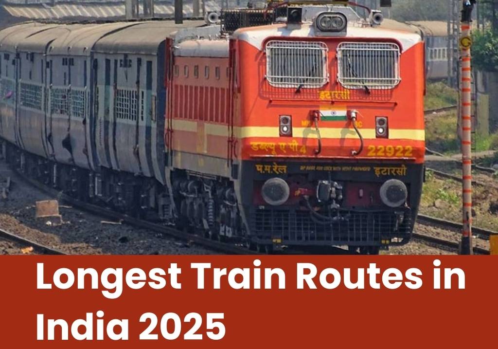 Longest Train Routes in India