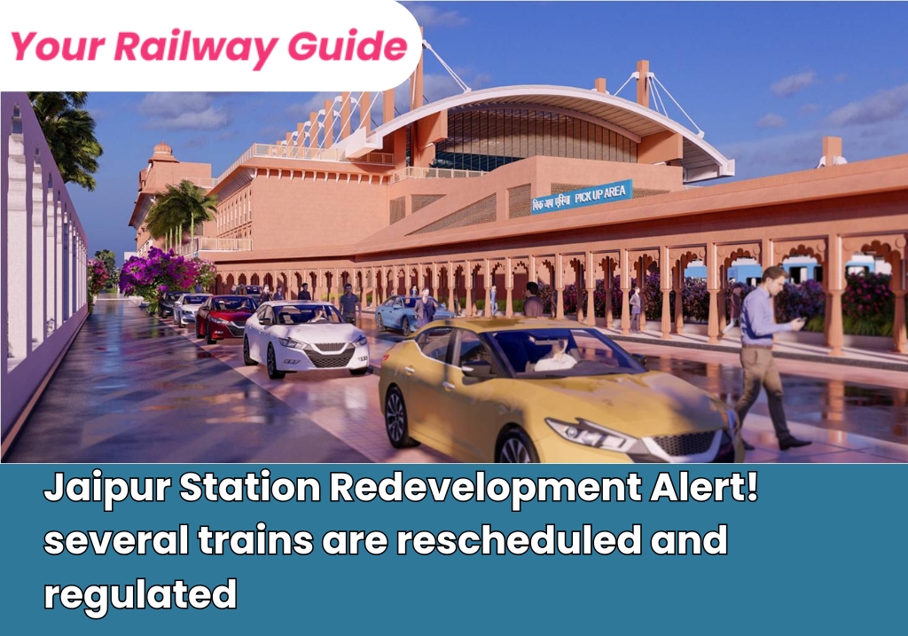 Jaipur Railway Station Redevelopment Train Delays & Rescheduling Announced