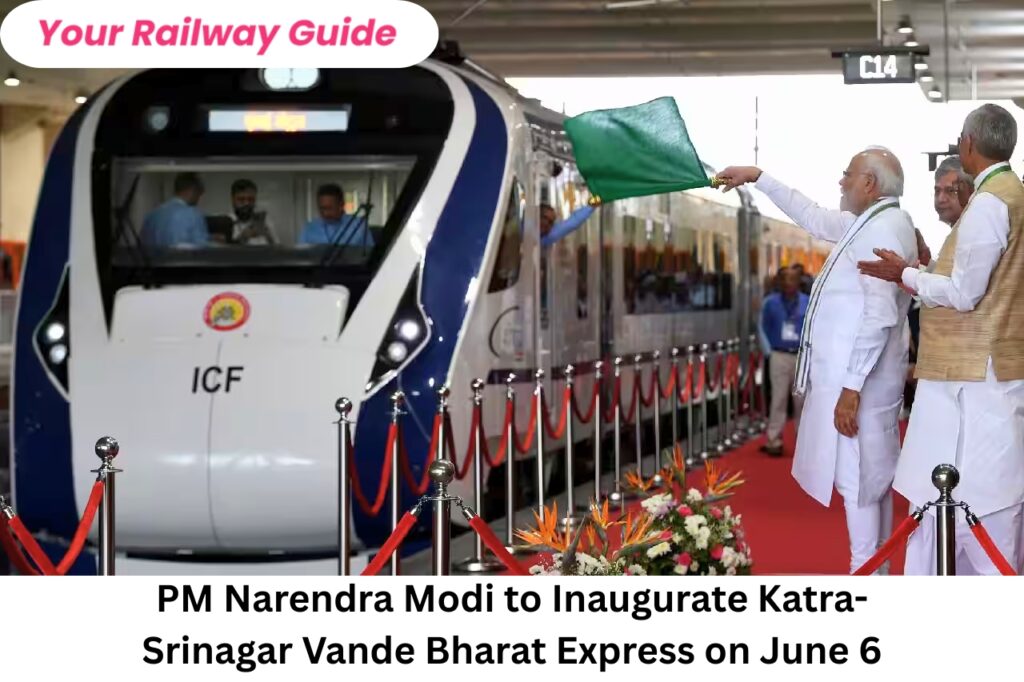 PM Narendra Modi to Inaugurate Katra-Srinagar Vande Bharat Express on June 6