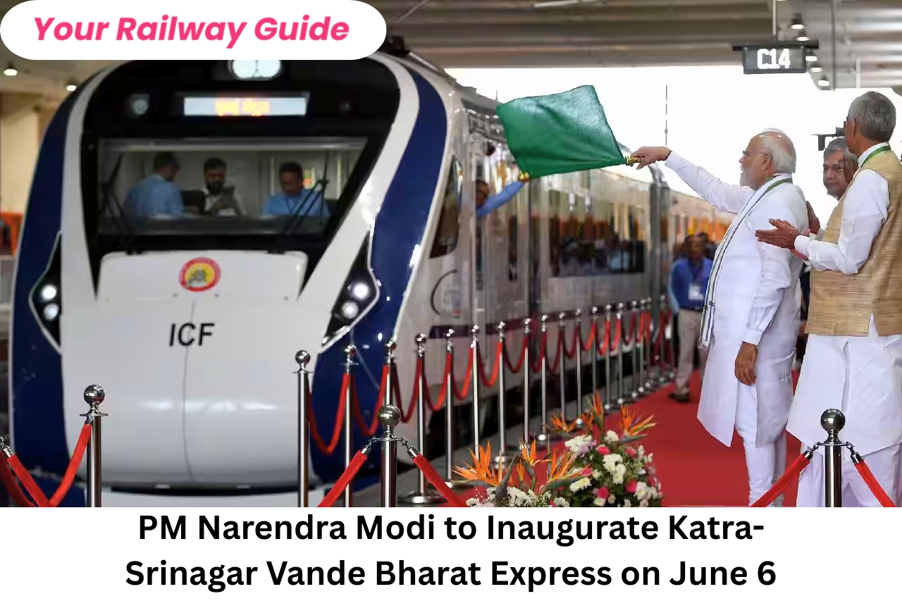 PM Narendra Modi to Inaugurate Katra-Srinagar Vande Bharat Express on June 6