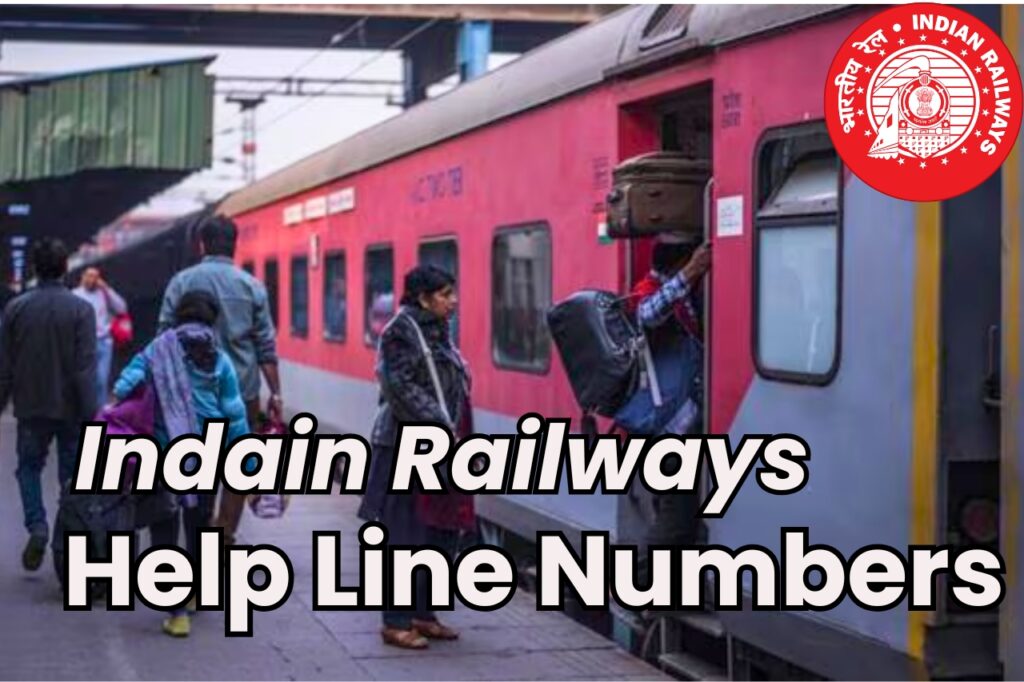Indian Railway Help Line Numbers