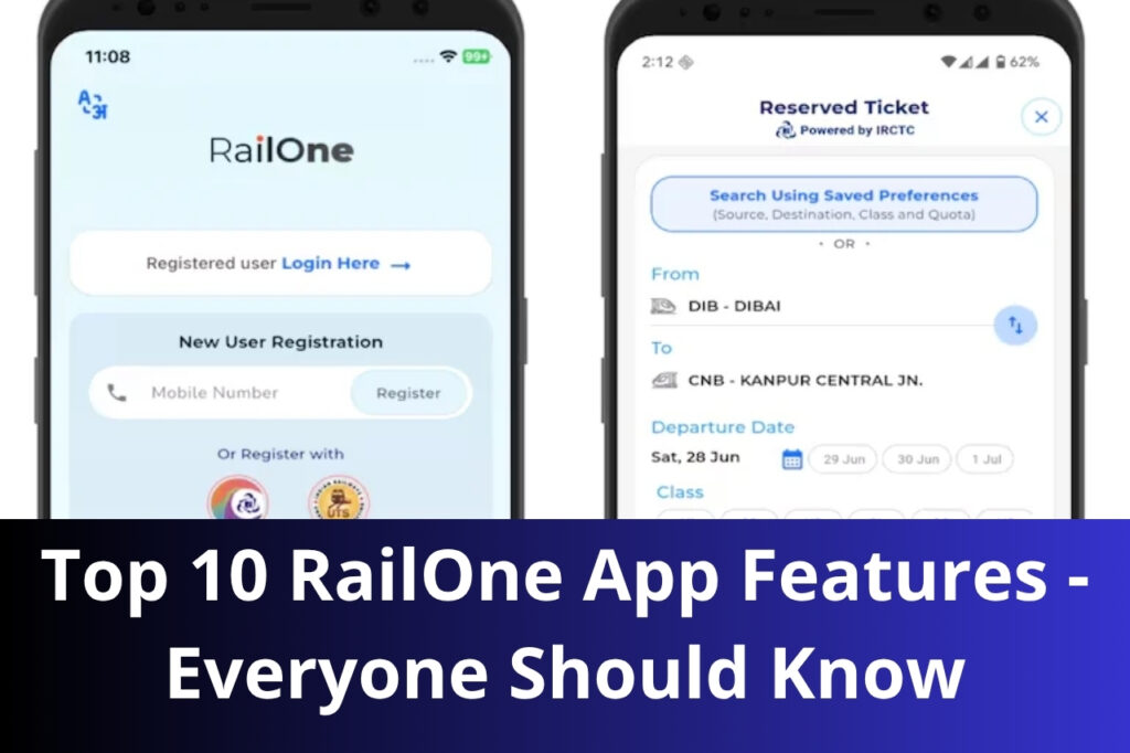 Top 10 RailOne App Features - Everyone Should Know