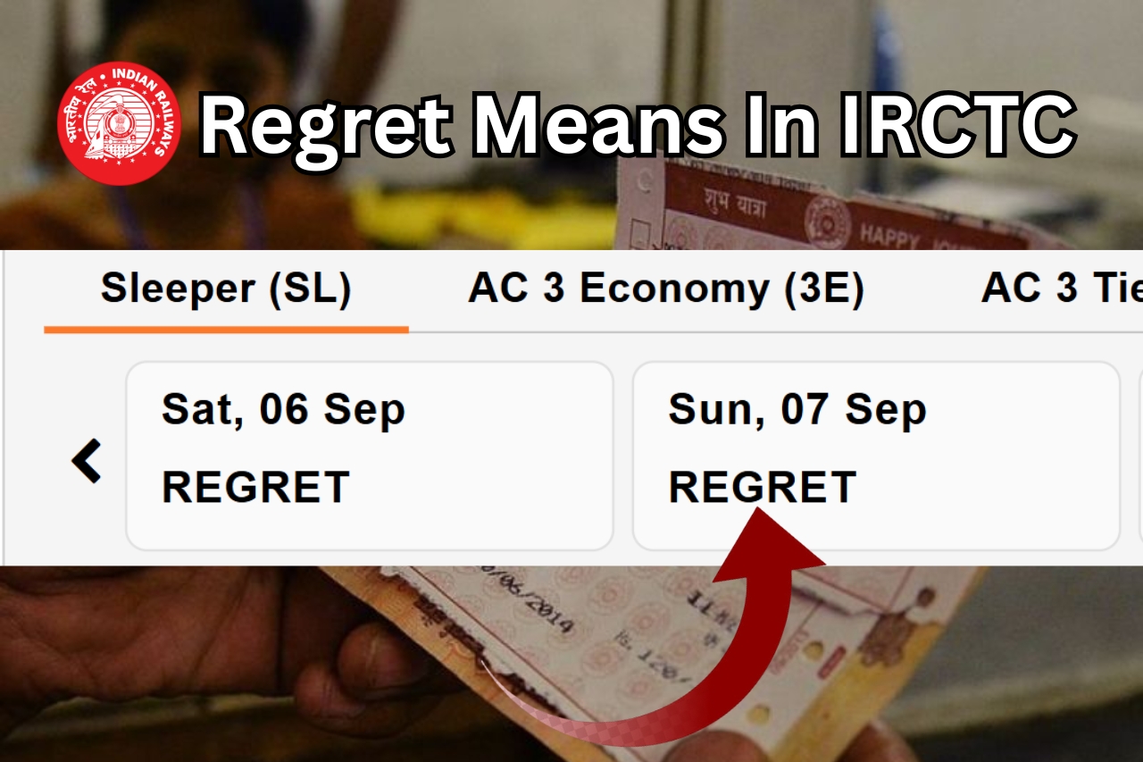 Regret in IRCTC