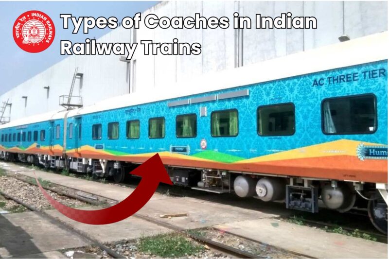 Types of Coaches in Indian Railway Trains