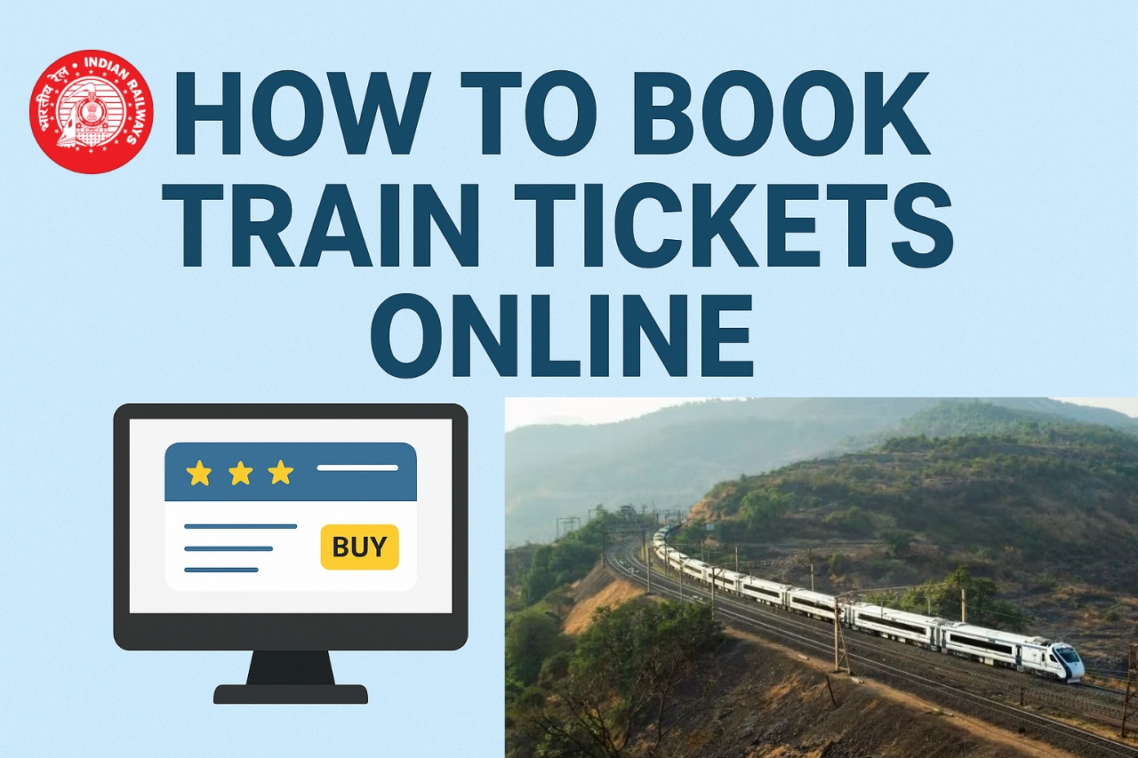 How to book Train Tickets