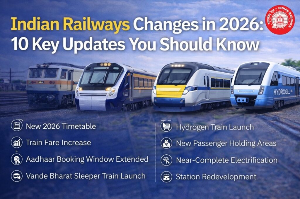 Top 10 Indian Railways Changes Coming in 2026