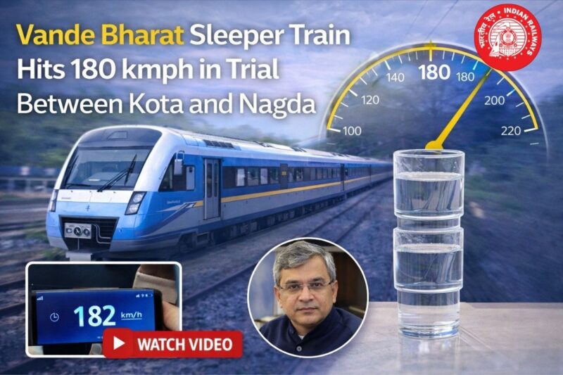 Vande Bharat Sleeper train Trials