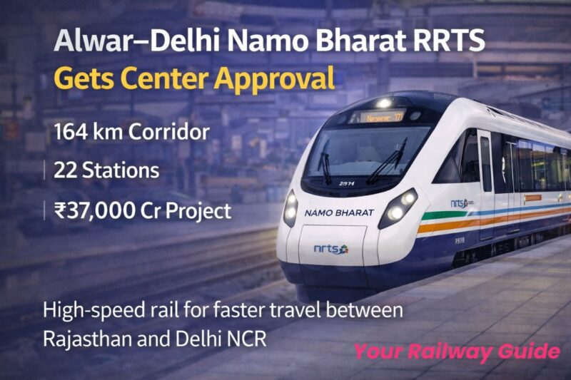 Alwar Delhi Namo Bharat RRTS Project Gets Central Government Approval
