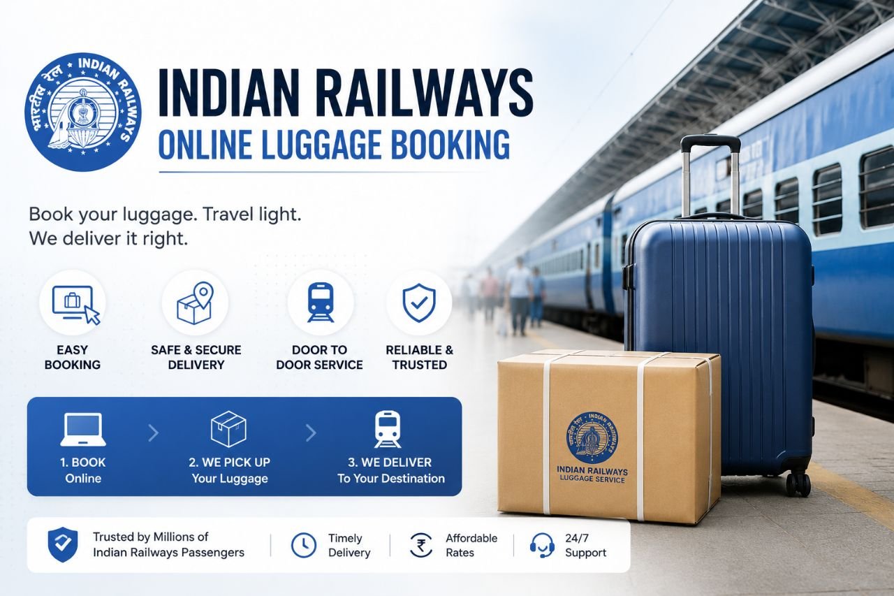 Indian Railways Online Luggage Booking
