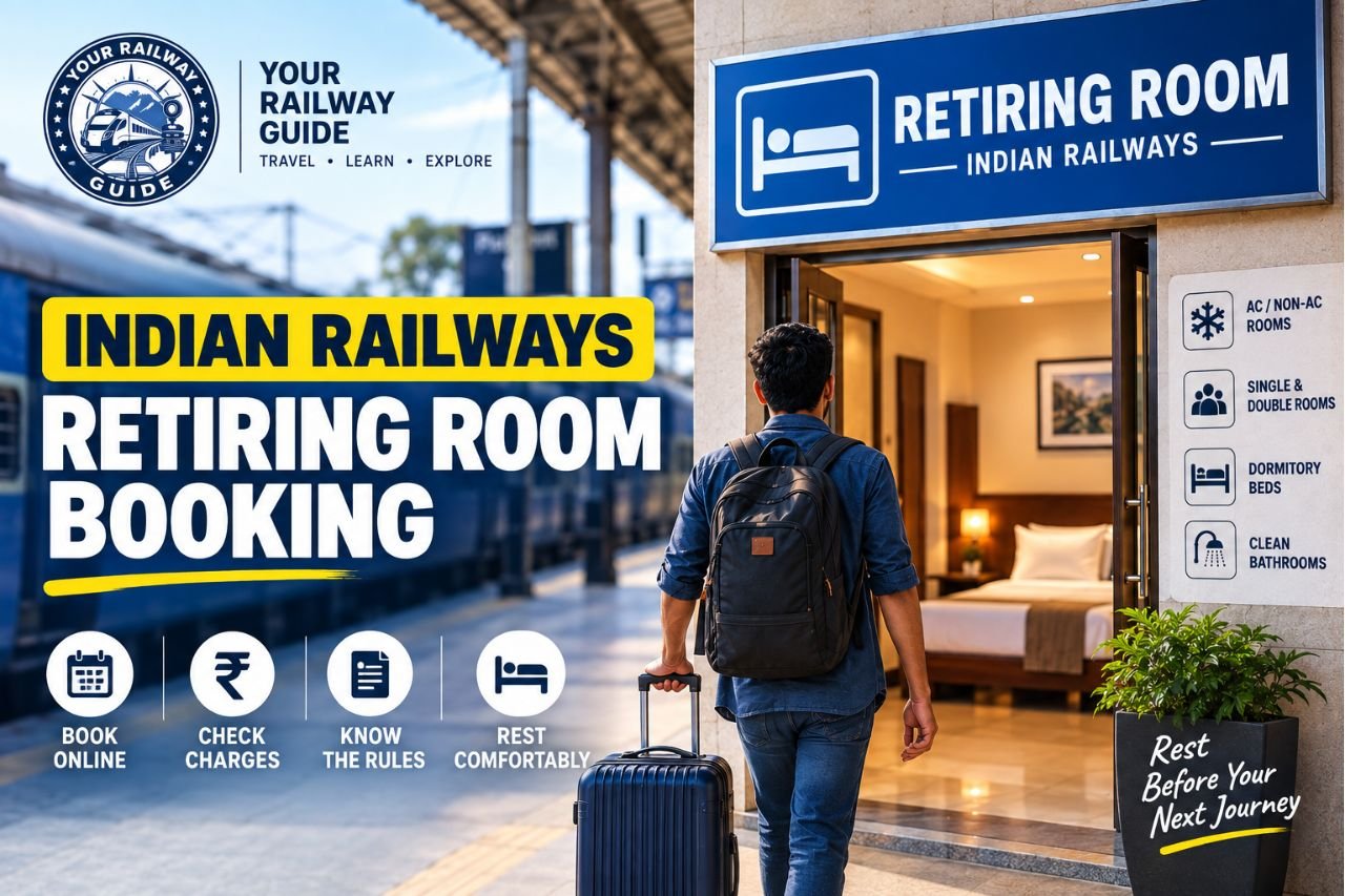 Indian railways retiring room
