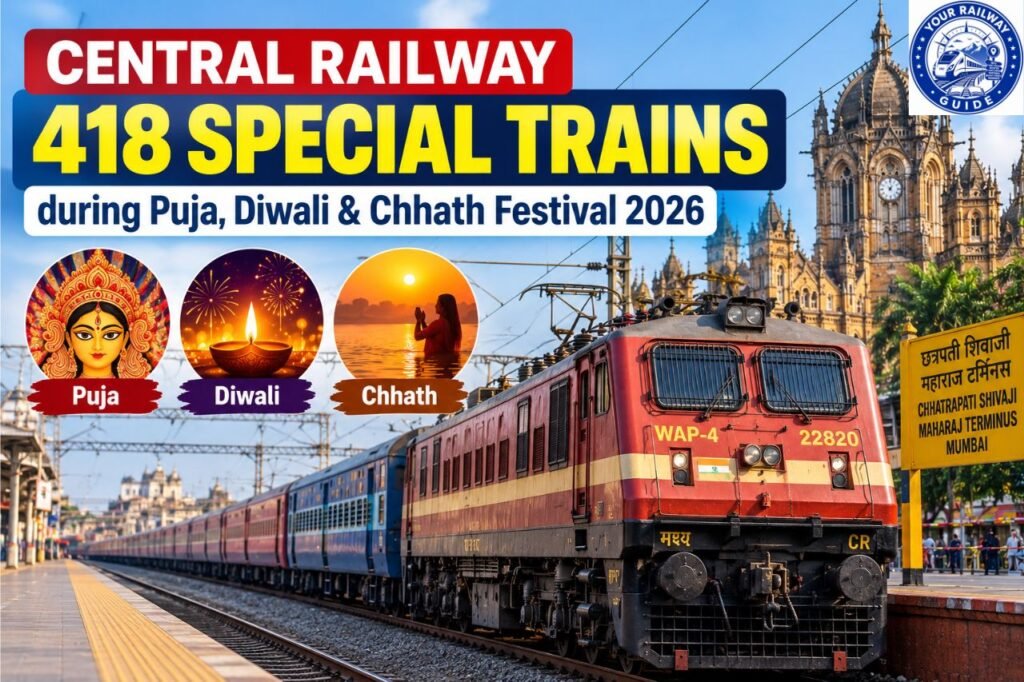 Central Railway special trains 2026